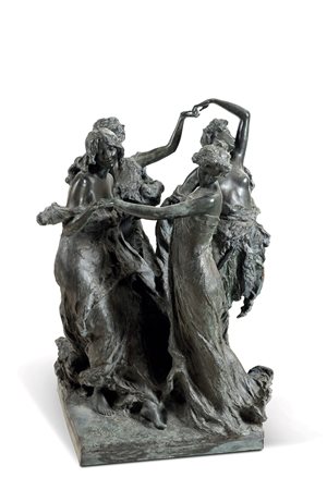 Edoardo Rubino, Gruppo allegorico decorativo (La Danza o le quattro grazie), 1902