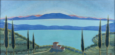 Gerardo Dottori, Paesaggio, 1932