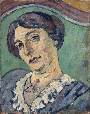 Piero Marussig, Ritratto della moglie, 1915 circa