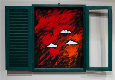 Tano Festa, Persiana, 1985