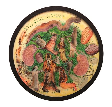 Nalini Malani, What does it matter if you do not believe me the future will surely come just a little..., 2009