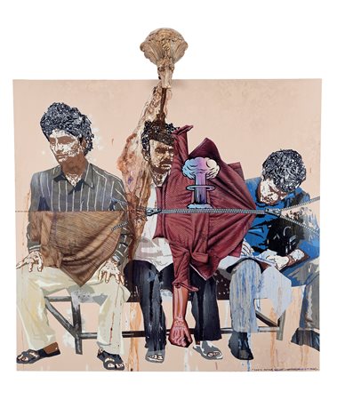 Jitish Kallat, Untitled Stations of a pause (1), 2010-2011