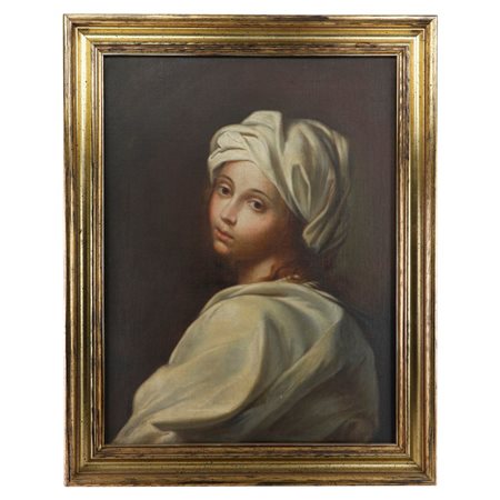  
Beatrice Cenci prima metà XX secolo
dipinto ad olio su tela 64,5 x 48 cm