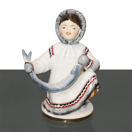 ЛФЗ Russia - Eschimese con pesce