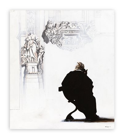 MARIO BARDI (1922-1998) - Omaggio a Giacomo Serpotta, 1973