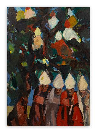 SAVERIO TERRUSO (1939-2003) - Verso la pace, 1972