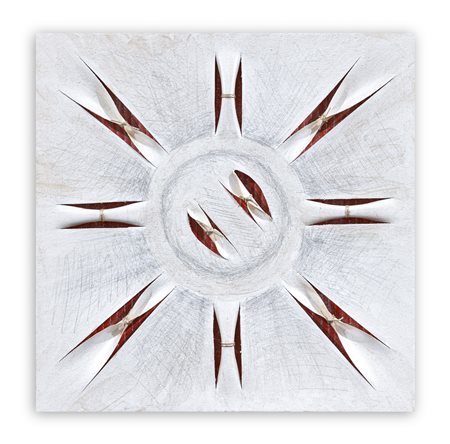 CALOGERO SALEMI (1966) - Squarci di rosso, 2023