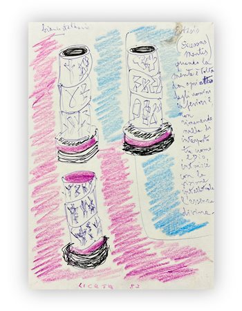 RICCARDO LICATA (1929-2014) - Vasi e Progetti, 1987