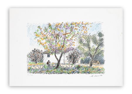 MICHELE CASCELLA (1860-1950) - Senza Titolo