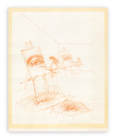 FABRIZIO CLERICI (1913 - 1993) - Senza Titolo