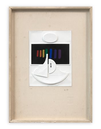 LUCIO DEL PEZZO (1933) - Senza Titolo 