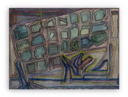 RICCARDO LICATA (1929-2014) - Senza Titolo, 1963