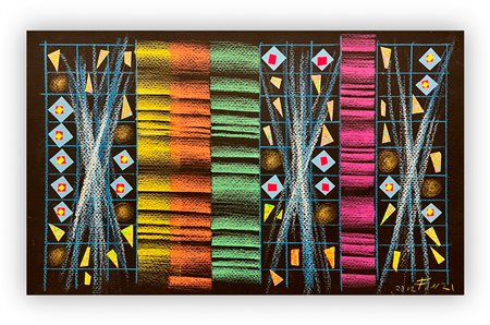 ENNIO FINZI (1931) - Senza Titolo, 2012