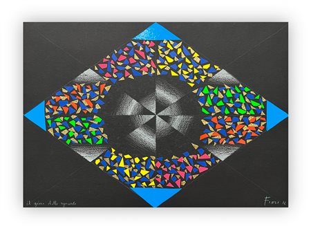 ENNIO FINZI (1931) - Il gioco dello sguardo, 2016