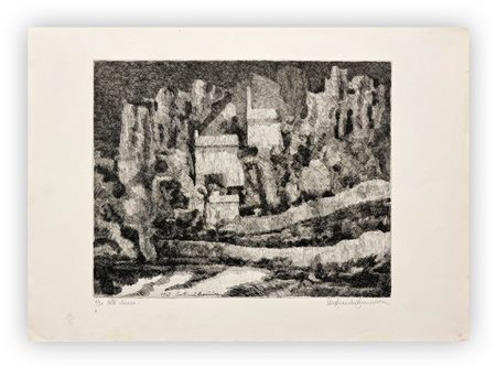 LINO BIANCHI BARRIVIERA (1906-1985) - Notte chiara