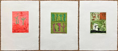 RICCARDO LICATA (1929-2014) - Lotto unico di 3 opere