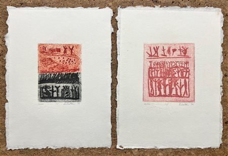 RICCARDO LICATA (1929-2014) - Lotto unico di 2 opere