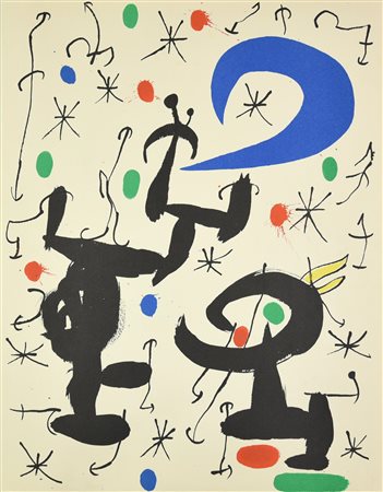 Joan Miro' (1893 - 1983) LES ESSENCIES DE LA TERRA, 1968 cartella completa di...