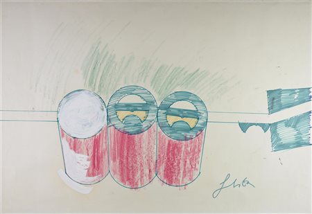 Tano Festa (1938 - 1987) SENZA TITOLO, 1975...