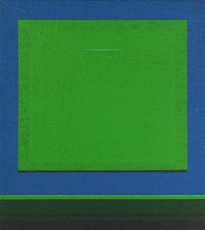 Lucio Battaglia (1929 - 2003) COMPOSIZIONE, 1994 olio su tela intonacata, cm...