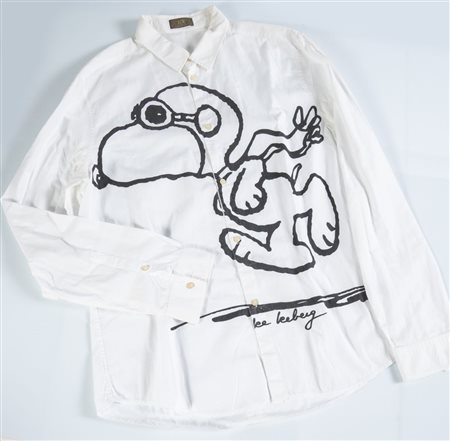ICEBERG Camicia Snoopy in cotone. Taglia riportata: XXXL. Composizione: 100%...