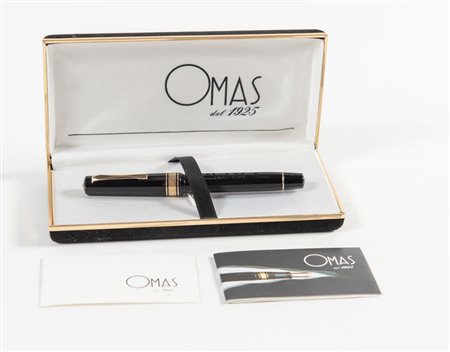 OMAS Penna stilografica modello MILORD 55F 1988. Corredata di scatola e...