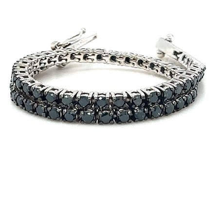 BRACCIALETTO IN ORO BIANCO 7.15 GR CON DIAMANTI – BRC30902