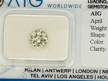 DIAMANTE 0,99 CT FANCY GIALLO - SI – C30403-2