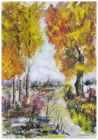 ROBERTO RISALITI (L’Etrusco) Pisa ? – ? Senza titolo Olio su cartone 33 x 23....