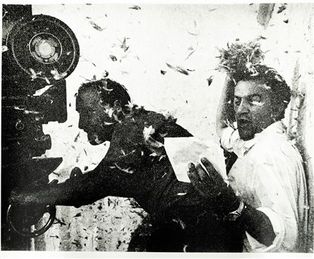 Tazio Secchiaroli 1925-1998 Federico Fellini dietro le quinte di "8½", 1962...