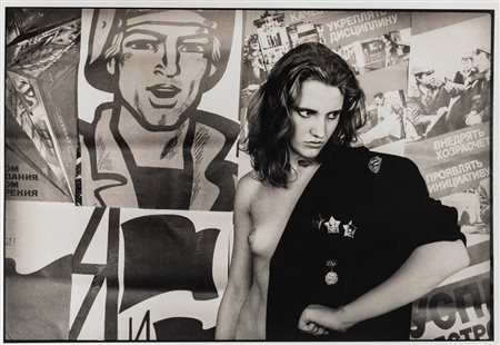 Sergei Borisov 1947 Display the initiative, 1987 stampa alla gelatina ai sali...