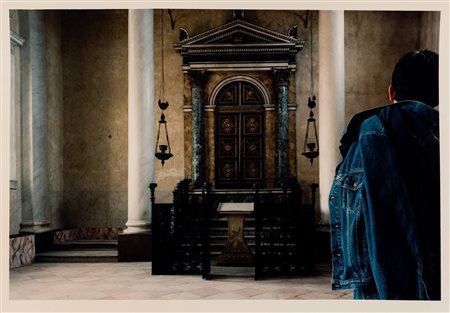 Vincenzo Castella 1952 Levi's campaign, 1990 ca C-print, Cm 36,2X24,5 timbro...