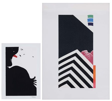 CONCETTO POZZATI - EMILIO TADINI (Milano, 1927 - 2002) , (Vo' Vecchio (Pd),...