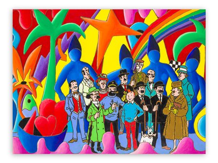 GIANCARLO MONTUSCHI (1952) - Incontri al vertice europeo, 2013