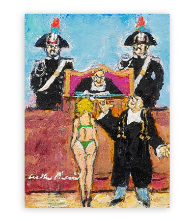 WALTER PIACESI (1929-2022) - Processino, 2016