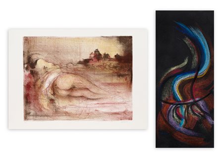 AUTORI VARI (AJMONE E ANONIMO) - Lotto unico di 2 opere