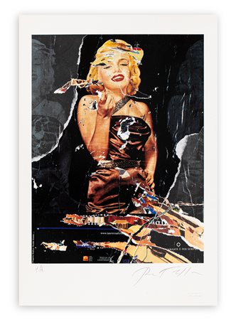 MIMMO ROTELLA (1918-2006) - Marilyn