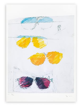 MARIO SCHIFANO (1934-1998) - Senza Titolo