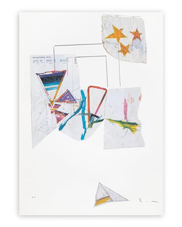 MARIO SCHIFANO (1934-1998) - Senza Titolo