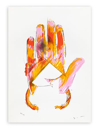 MARIO SCHIFANO (1934-1998) - Senza Titolo