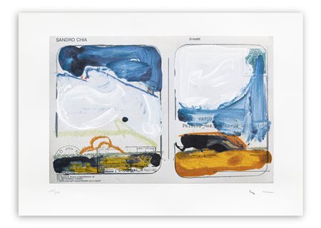 MARIO SCHIFANO (1934-1998) - Senza Titolo