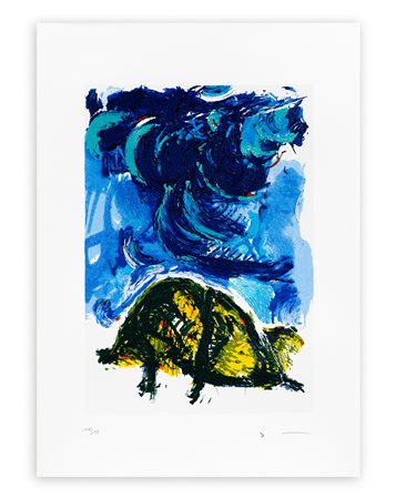 MARIO SCHIFANO (1934-1998) - Senza Titolo