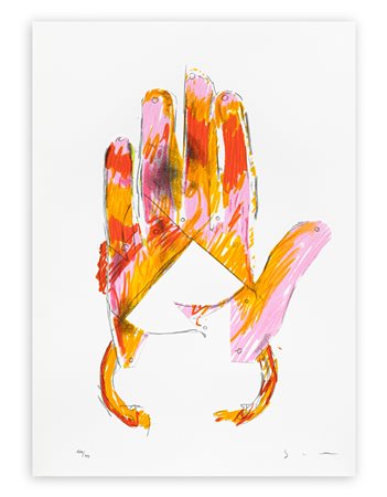 MARIO SCHIFANO (1934-1998) - Senza Titolo