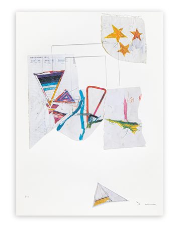 MARIO SCHIFANO (1934-1998) - Senza Titolo