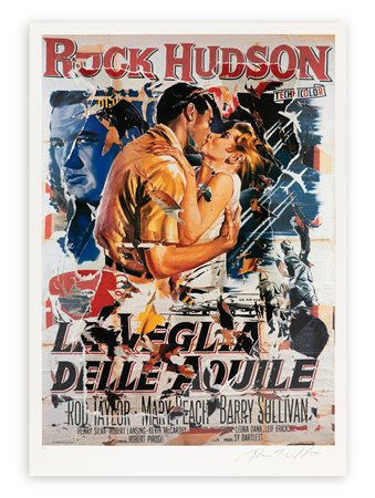 MIMMO ROTELLA (1918-2006) - La veglia delle aquile