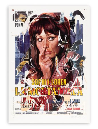 MIMMO ROTELLA (1918-2006) - La mortadella