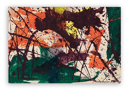 LUIGI MONTANARINI (1906-1998) - Senza Titolo (Composizione), 1981