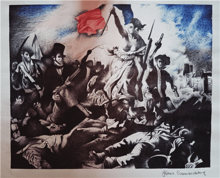 Ilaria Commendatore, La libertà che guida il popolo