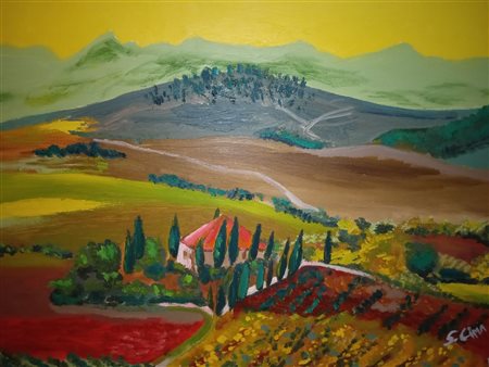 Silvia Cima, Paesaggio astigiano