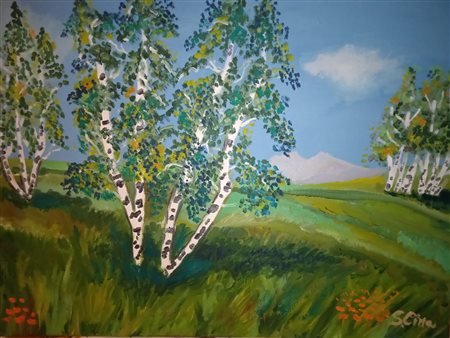 Silvia Cima, Paesaggio collinare